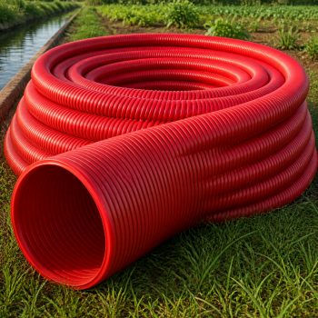 Sertsan Kırmızı Verici Hortum - 202 mm   8 inç / 24 m rulo