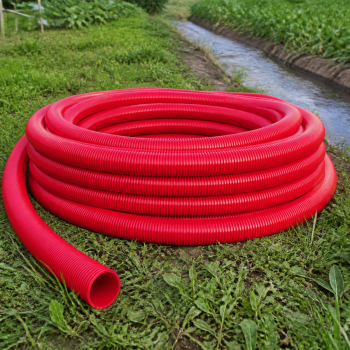 Sertsan Kırmızı Verici Hortum - 76 mm   3 inç / 24 m rulo