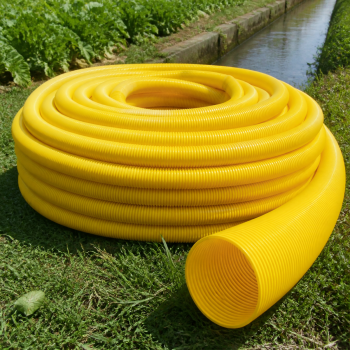 Sertsan Sarı Verici Hortum - 102 mm   4 inç / 24 m rulo