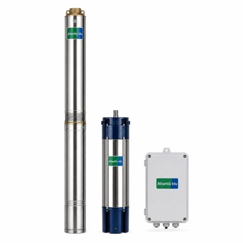 Atlantis Blu 3KR motorlu panolu set - Beyaz fonda net ürün seti Atlantis Blu 3KR motorlu panolu set - Beyaz fonda net ürün seti
