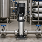 Atlantis Blu CVL 9-10KT Dik Milli AISI 304 Sıvı Temaslı Çok Kademeli In-Line Pompa