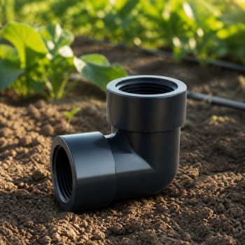 1 ½" x 1 ½" PP Fittings Dişli Dirsek Dişi - Dişi – Poelsan