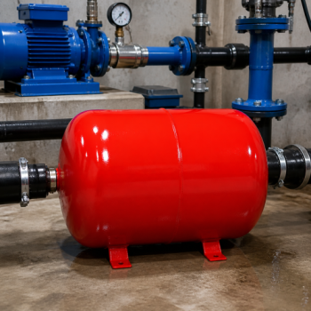 Wates 100 LT YATIK Nema Değişebilir Membranlı Yatık Hidrofor Tankı