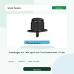 Hekimoğlu 801 Debi Ayarlı Hat Üstü Damlatıcı 0-150 lt/h – 250 Adet Paket gerçek katalog ürün görseli