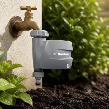 Hunter BTT-101 Bluetooth Musluk Zamanlayıcısı - 1 Bölge, 1 inç BSP ve 3/4 inç Hortum Dişi