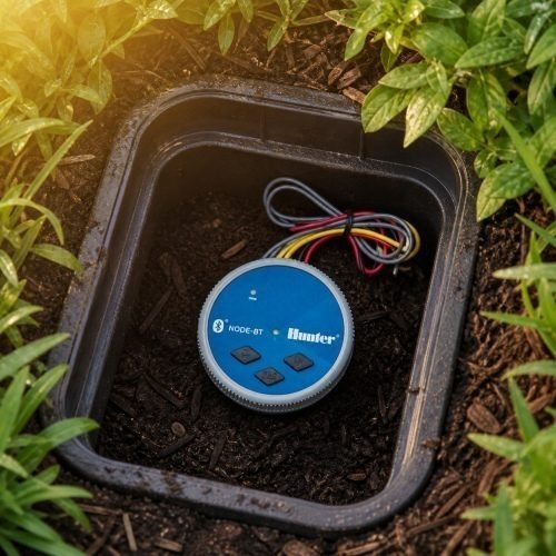 Hunter NODE-BT-100-LS Bluetooth Pilli Sulama Kontrol Ünitesi - 1 İstasyon, Solenoidsiz görseli