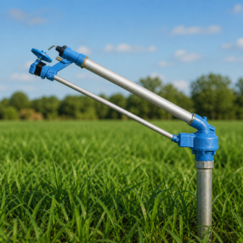 METSAN Roket 60 Şanzımanlı Sprinkler | 2½” Giriş, 25 - 45 m Menzil, 16 - 22 mm Nozul