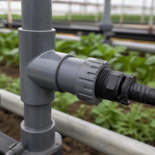 Pimtaş UH-PVC Çift Taraf İçten Dişli Redüksiyonlu Adaptör - Tarımsal Uygulama Pimtaş UH-PVC çift taraf içten dişli redüksiyonlu adaptör tarımsal sulama uygulaması