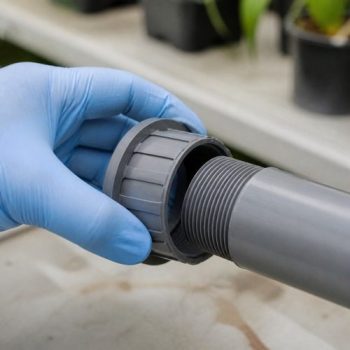 Pimtaş UH-PVC içten dişli kole dişli boru montaj detayı