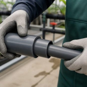 Pimtaş UH-PVC yapıştırma muflu redüksiyon montaj detayı