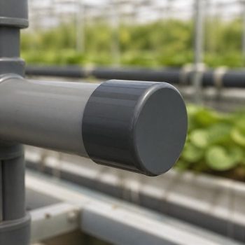 Pimtaş UH-PVC yapıştırma muflu kör tapa sera sulama uygulaması