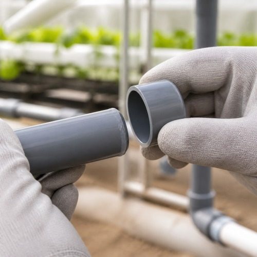 Pimtaş UH-PVC Yapıştırma Muflu Kör Tapa - Montaj Pimtaş UH-PVC yapıştırma muflu kör tapa montaj detayı