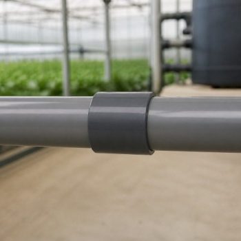 Pimtaş UH-PVC yapıştırma muflu manşon sera sulama uygulaması