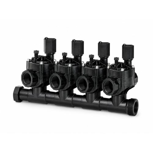 Rain Bird 100HV dört vanalı set beyaz arka plan Rain Bird 100HV dört vanalı set beyaz arka plan