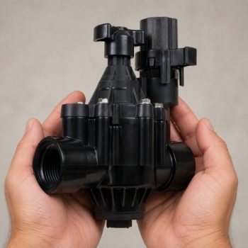 Rain Bird 100PGA 24V 1 inç solenoid vana elde kullanım görünümü