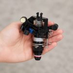 Rain Bird 2045 PJ 8 çarpmalı sprinkler bahçede sinematik görünüm