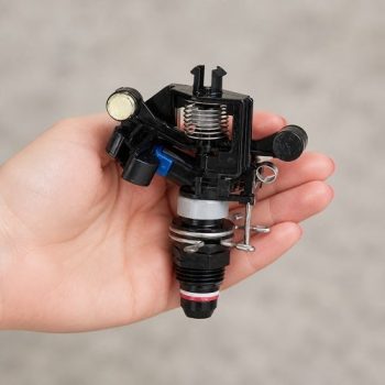 Rain Bird 2045 PJ 8 çarpmalı sprinkler elde kullanım görünümü