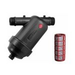 Rain Bird LC disk süzgeç filtre BSP bahçede sinematik görünüm