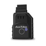 Rain Bird LNK2 Wi-Fi modülü bahçede sinematik görünüm