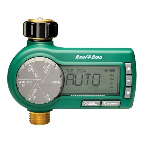 Rain Bird Premium musluk tipi pilli kontrol ünitesi beyaz fon Rain Bird Premium musluk tipi pilli kontrol ünitesi beyaz fon