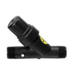 Rain Bird PRF100RBY 1 inç basınç regüleli filtre bahçede sinematik görünüm