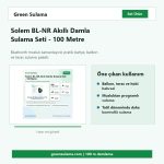 Solem BL-NR 100 metre damla sulama seti hazır sulama seti görseli