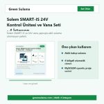 Solem SMART-IS 4 istasyon kontrol ve vana seti hazır sulama seti görseli
