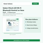 Solem VILLA 4 istasyon kontrol ve vana seti hazır sulama seti görseli