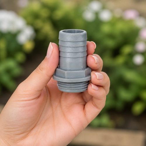 Üzümcü PVC Hortum Rekoru - 1″ - el görünümü Üzümcü PVC Hortum Rekoru - 1″ - el görünümü