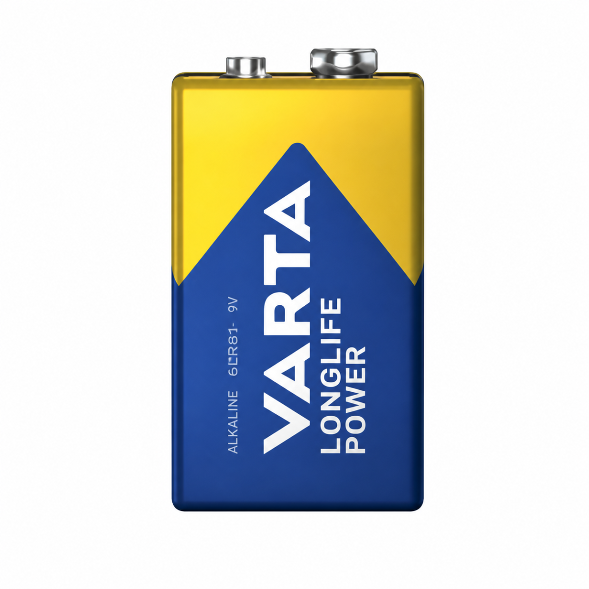 Varta Pil 9V Alkalin Pil - white